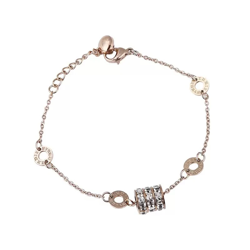 钛钢项链 钛钢罗马数字项链 高级定制系列 长16+4cm