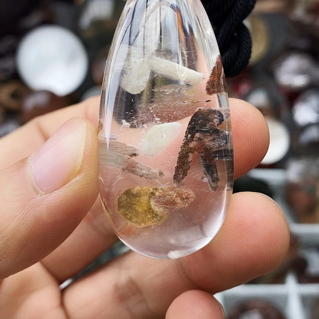 未镶嵌珠宝半成品水晶小**咩