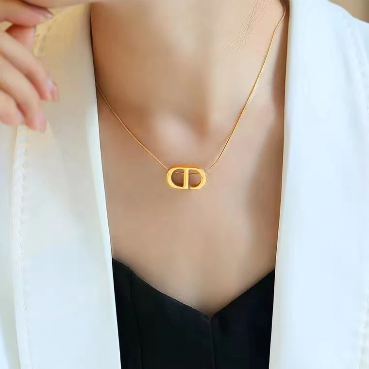 合金项链 小亚推荐  小众设计感锁骨项链