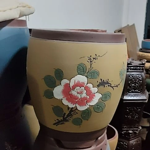 紫砂花盆养根透气