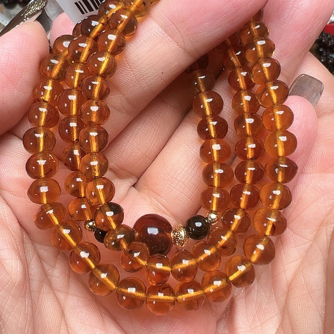 琥珀未镶嵌裸石抚顺琥珀30311六