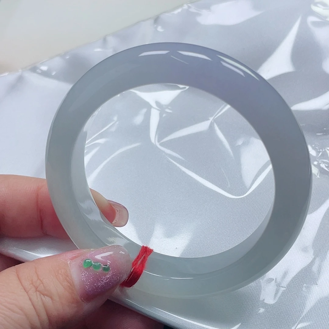 未镶嵌手镯翡翠缅甸翡翠手镯55圈