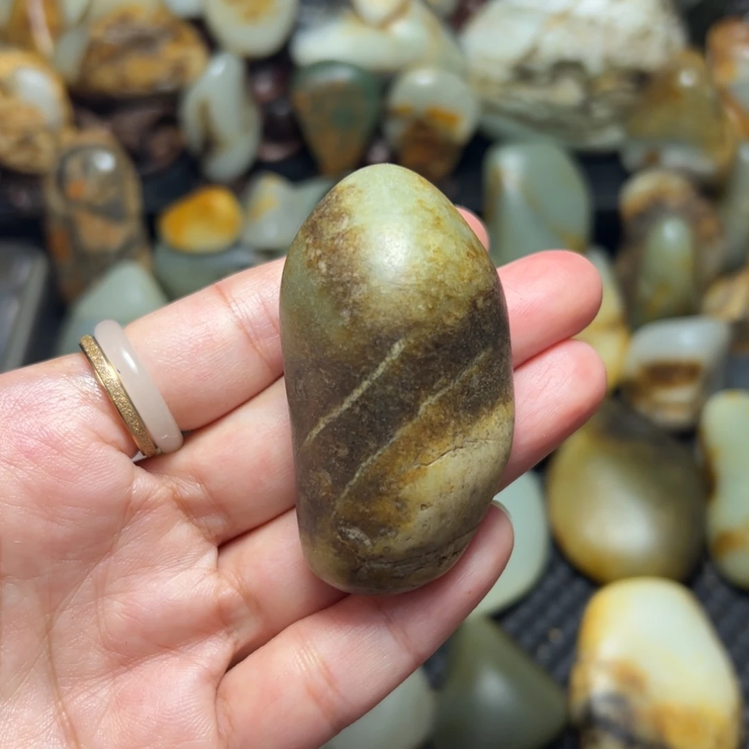 和田玉（青玉）A62未镶嵌