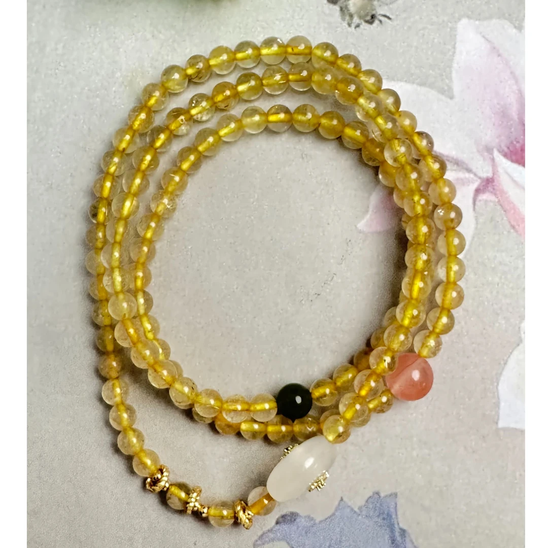 Y002水晶手串好看精致气质款手链百搭少女款