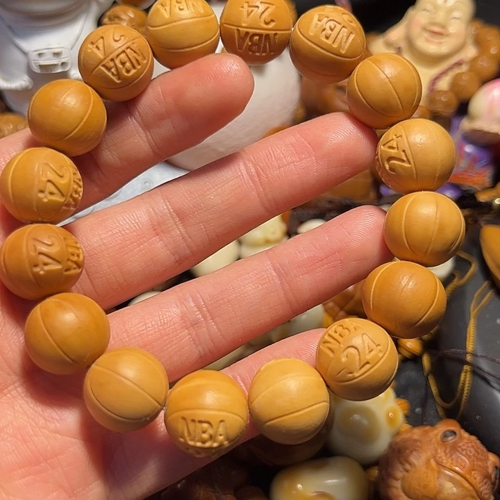 手串/手链橄榄核猴头篮球