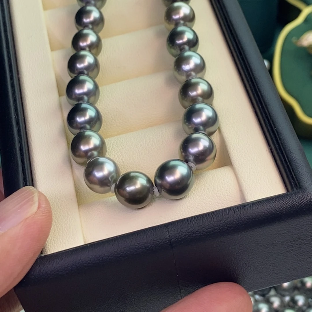 颈饰银S925镶嵌淡水珍珠