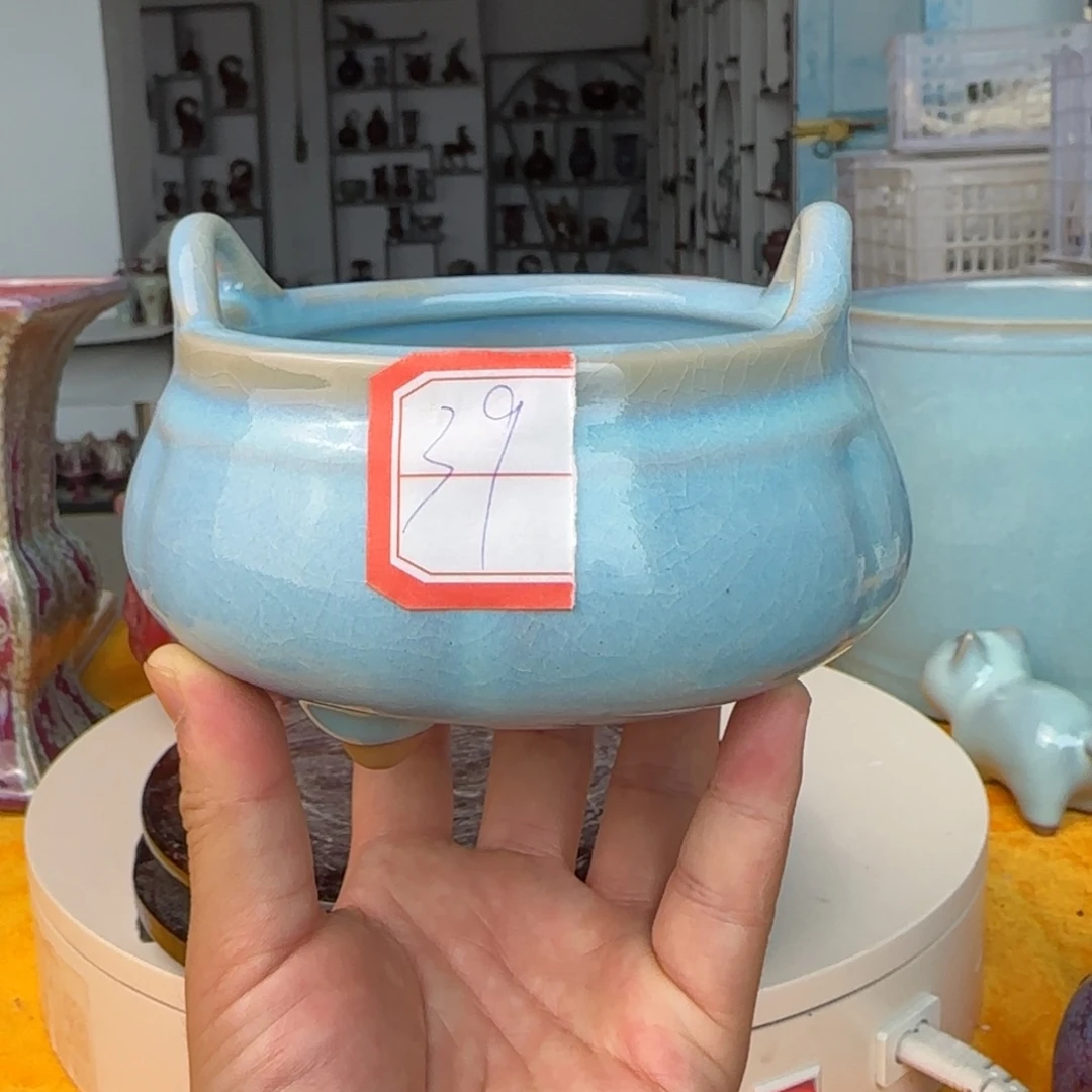 摆件郑家钧窑摆件