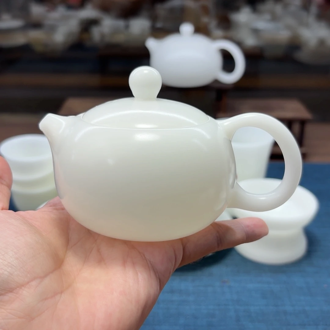 素烧冰种璞玉茶具