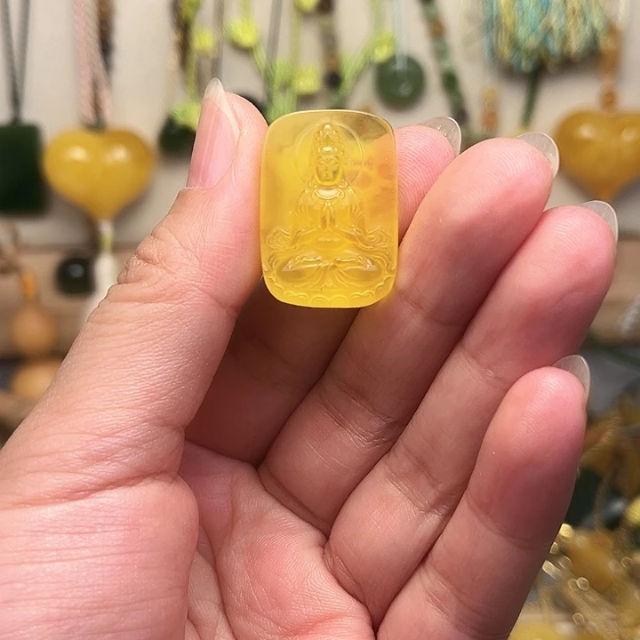 蜜蜡颈饰未镶嵌蜜蜡