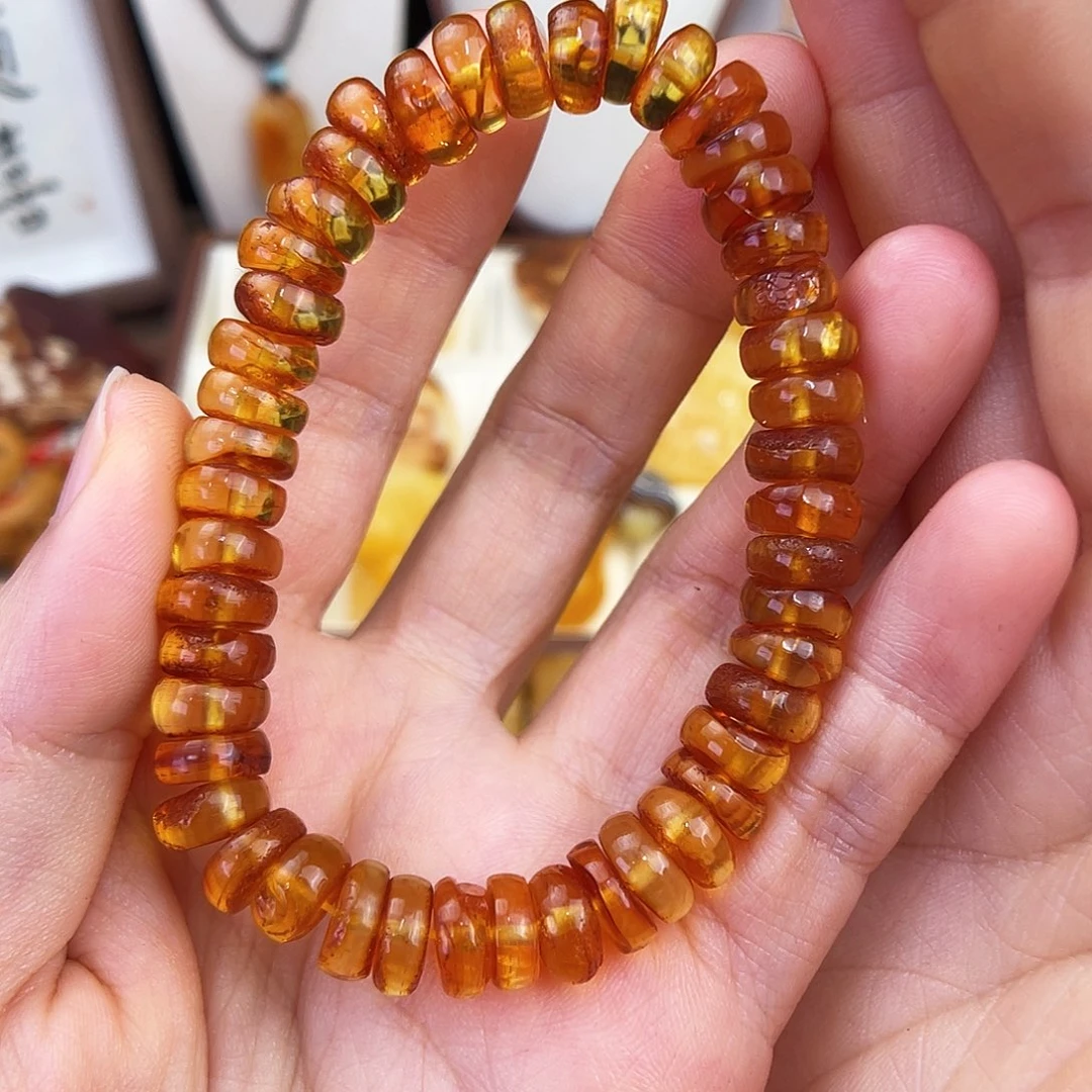 琥珀未镶嵌珠宝奇石