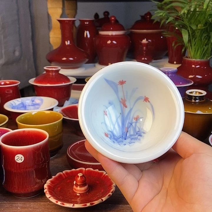 景德镇名陶坊原矿郎红