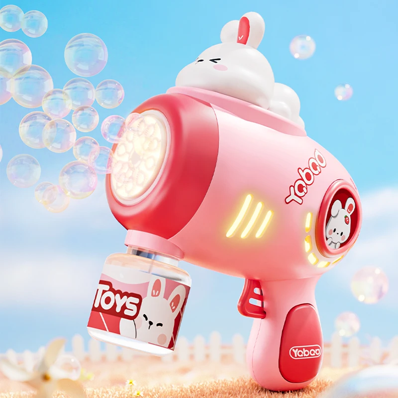 2025新款儿童网红爆款吹泡泡机玩具手持婴幼男女孩全自电动婴幼儿