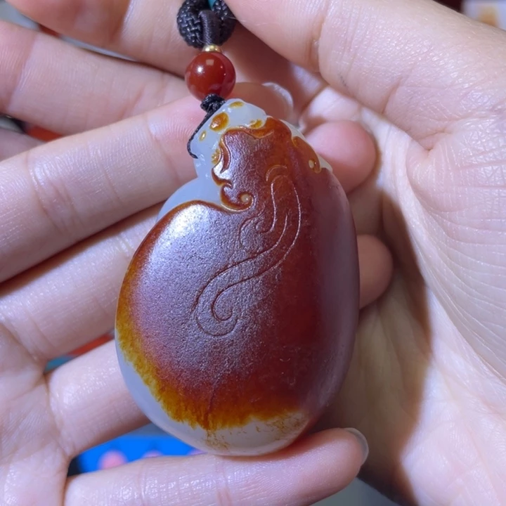 和田玉把件未镶嵌大*