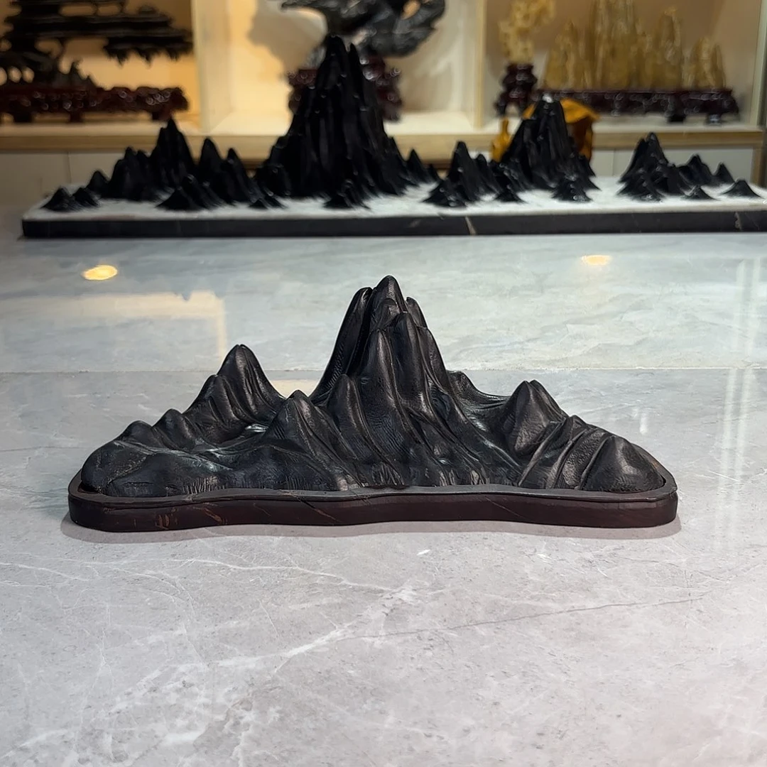 阿***狼灵璧石手工雕刻奇石摆件