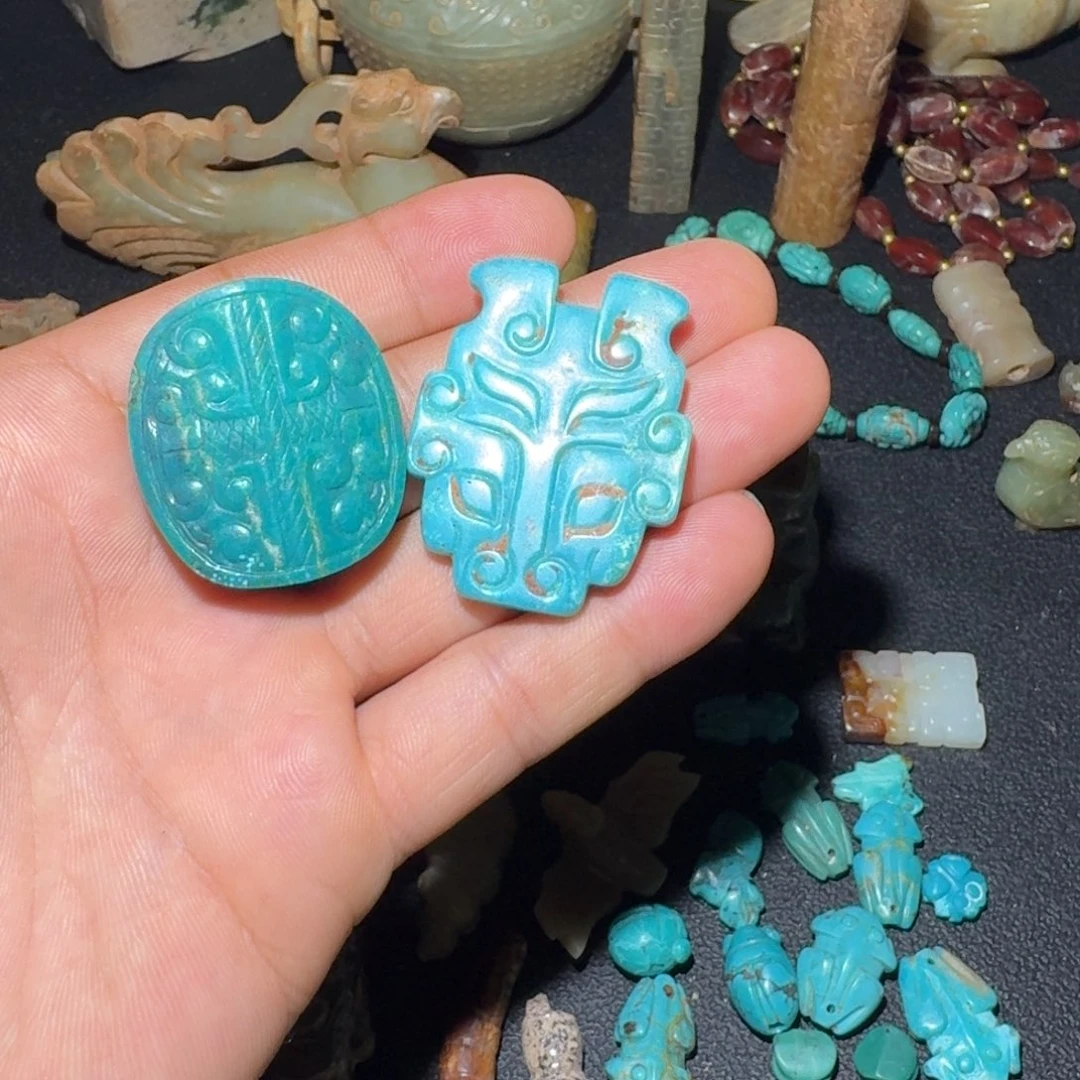 用***0和田玉（糖玉）未镶嵌挂件