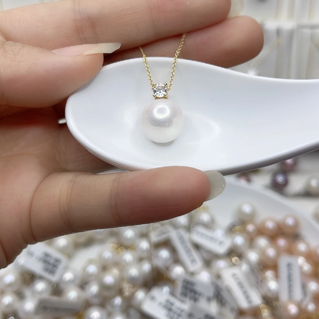 淡水珍珠合金吊坠(赠链)