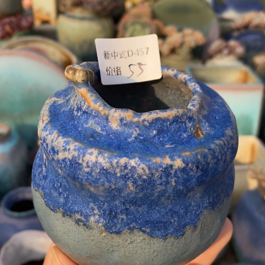 粗砂花盆1987盆新中式457