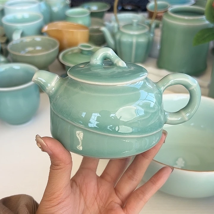 小米茶器龙泉青瓷