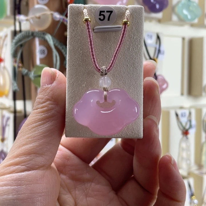 玛瑙/玉髓颈饰未镶嵌蜜***光