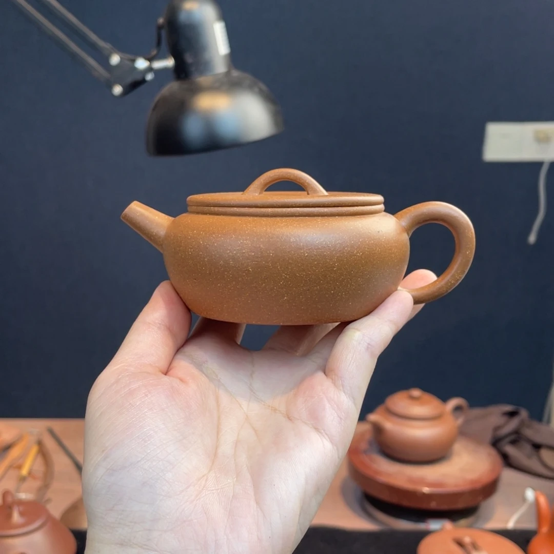 茶壶紫砂半手工大彬诗意150cc