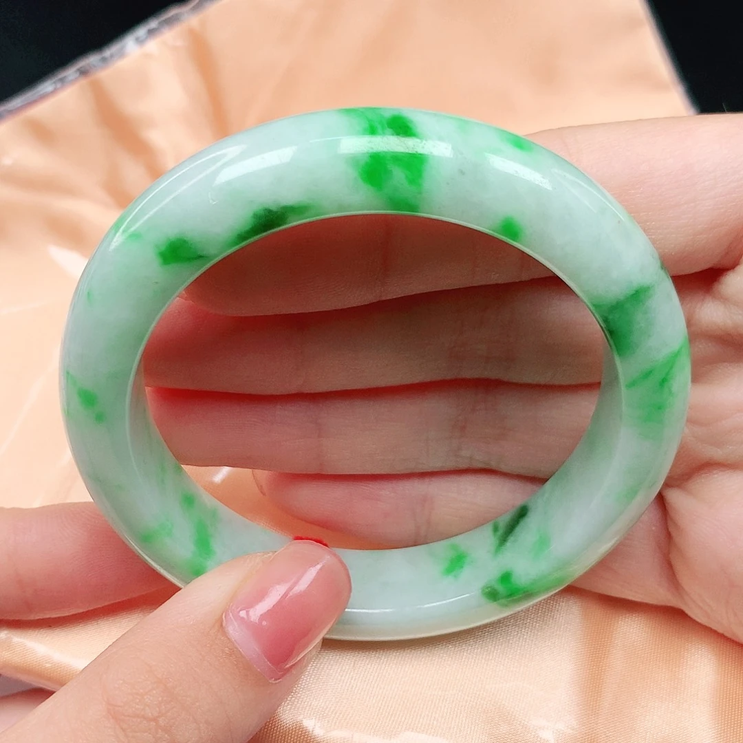 翡翠未镶嵌手镯54圈882079