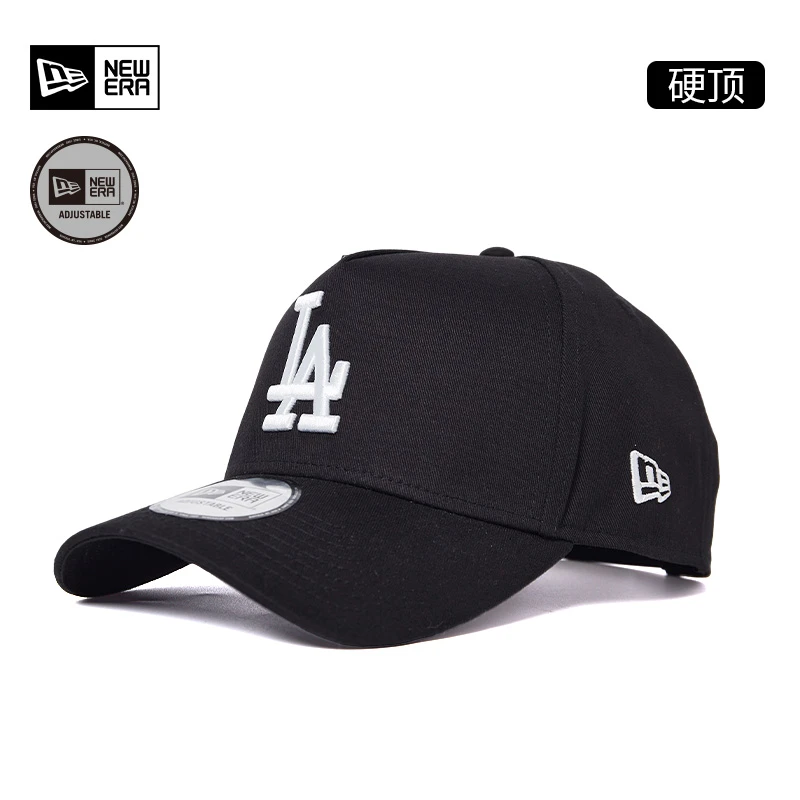 NEW ERA纽亦华春夏百搭棒球帽时尚MLB刺绣高顶弯檐情侣潮遮阳NY