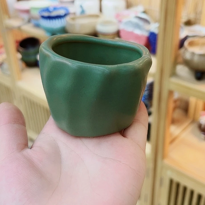 有孔.多肉陶瓷花盆！