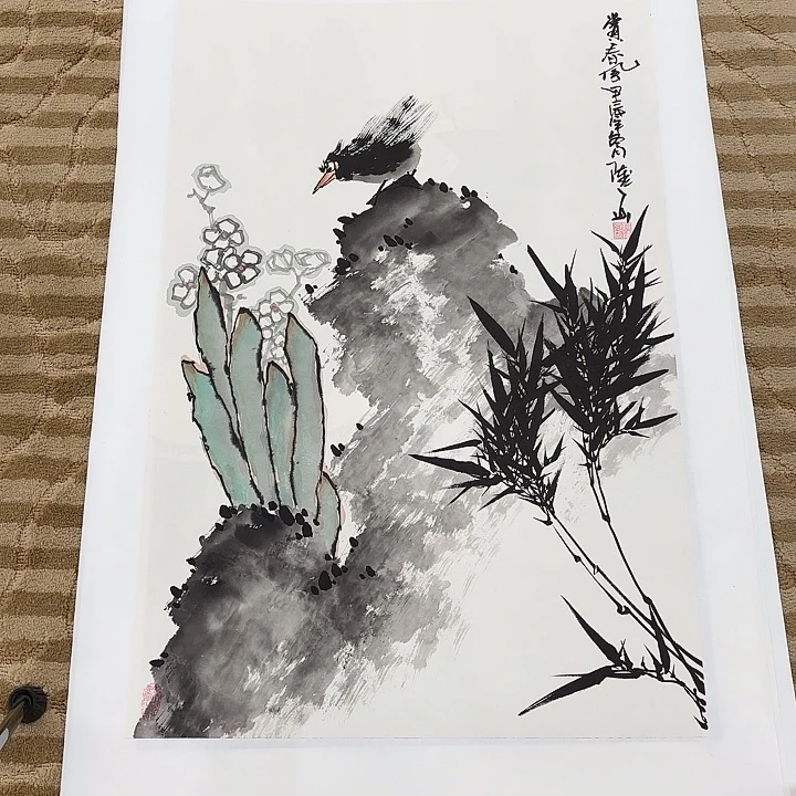 国画花鸟的翅膀和翅膀70.45