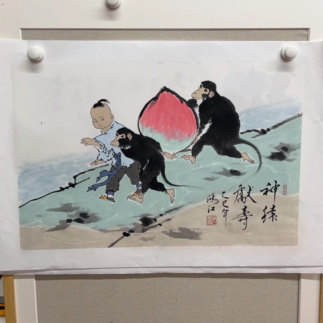 国画陈鸿江老师作品