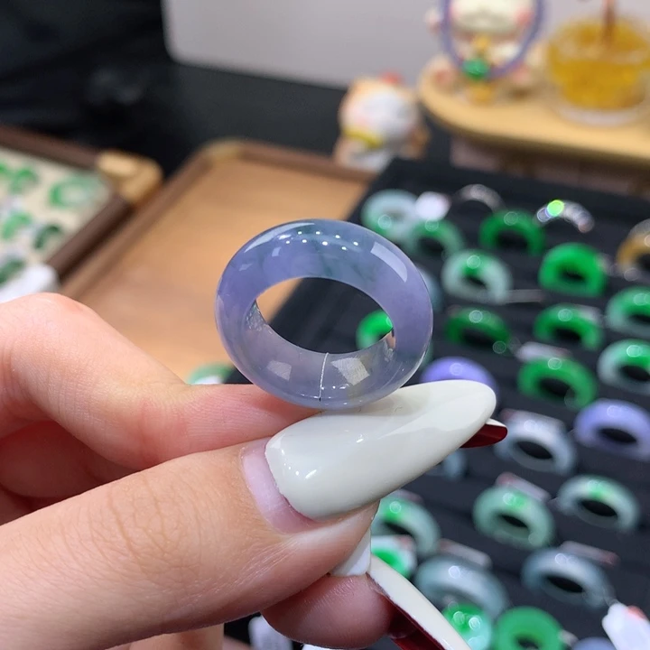 未镶嵌戒指翡翠9-10