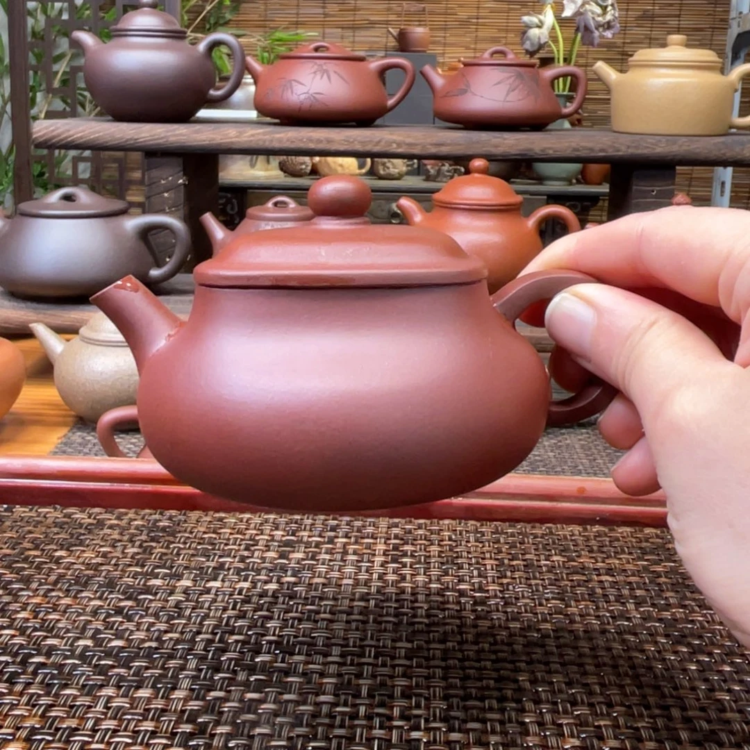 茶壶紫砂宜兴原矿紫砂手工制150