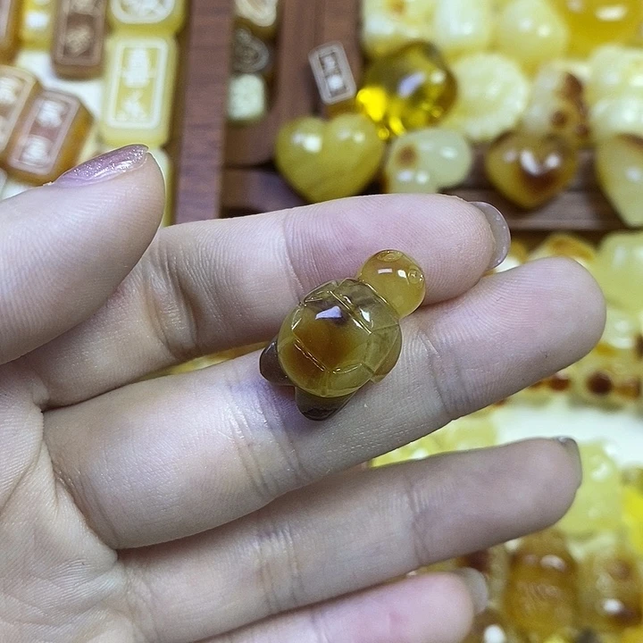 吊坠橄榄核小乌龟