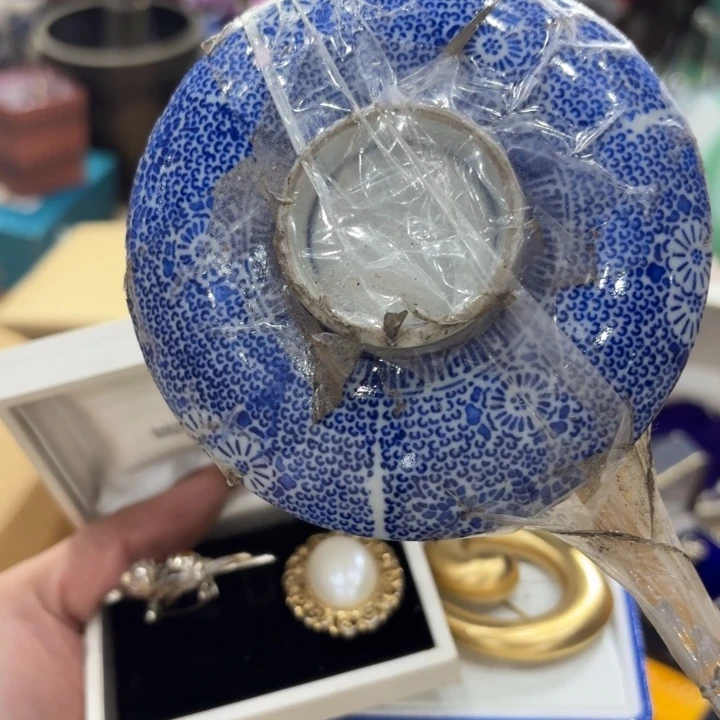 陶瓷古美术置物摆件