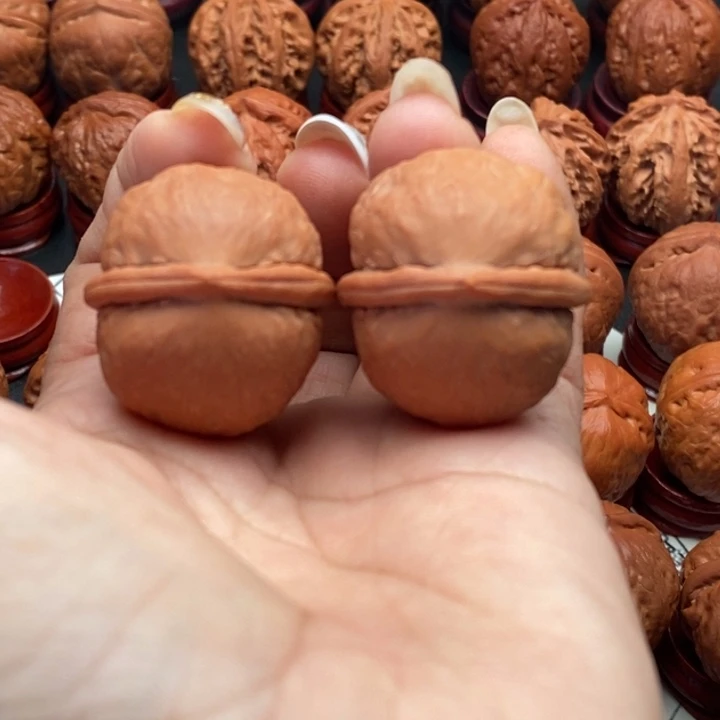 核桃精品文玩核桃手捻龙胆