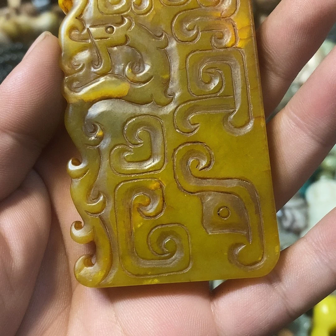 和田玉（糖玉）未镶嵌挂件