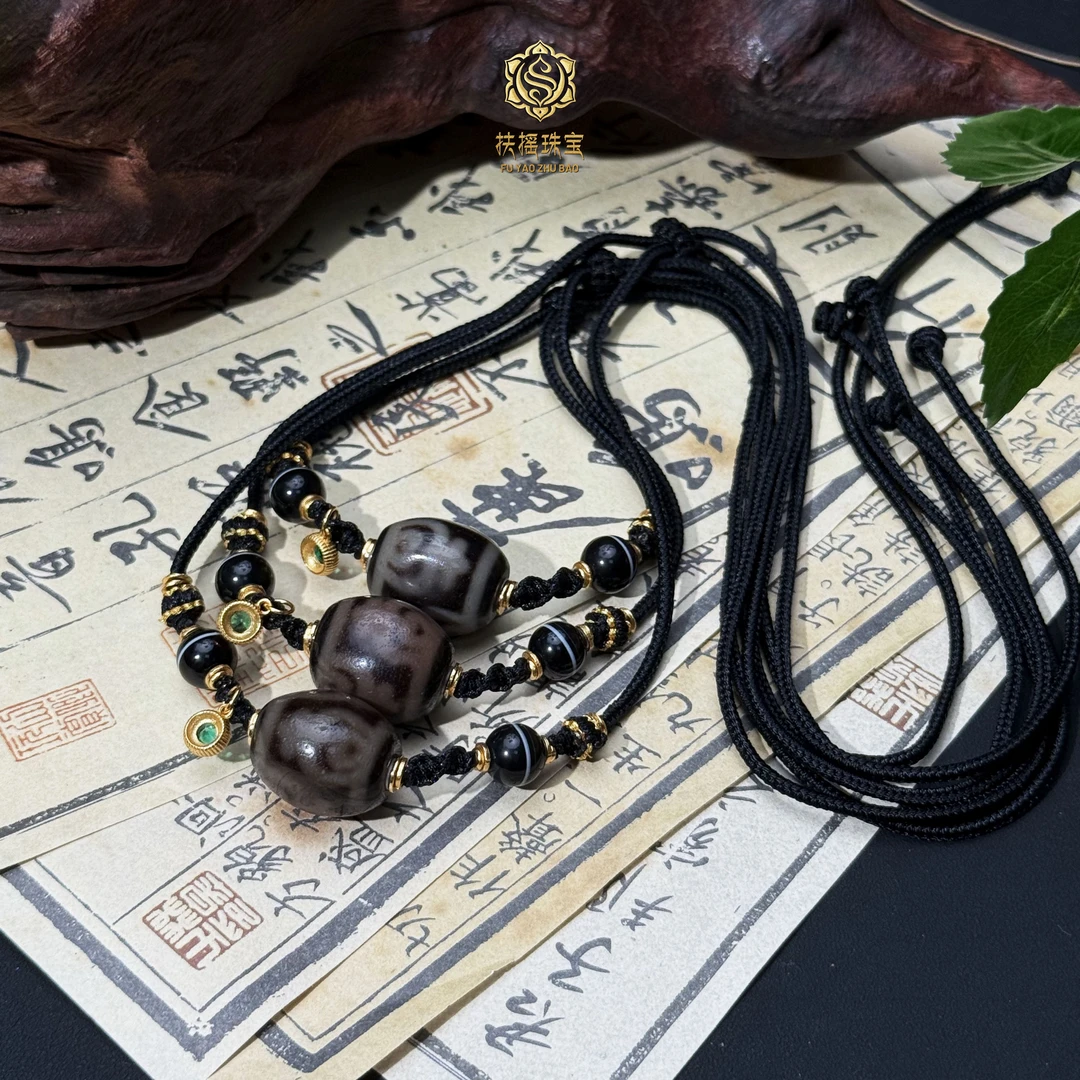 扶摇臻选|宝瓶莲心一线Y师项链多样性发一3393