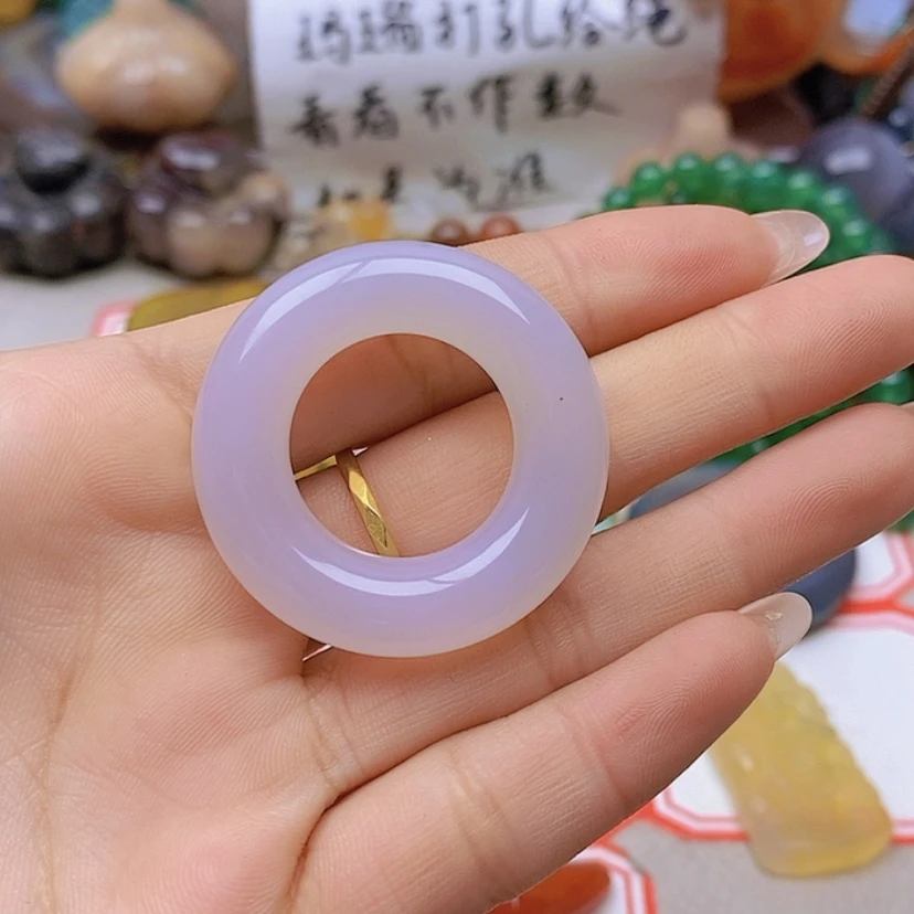 【闪购商品】未镶嵌玛瑙/玉髓珠宝半成品吉***人