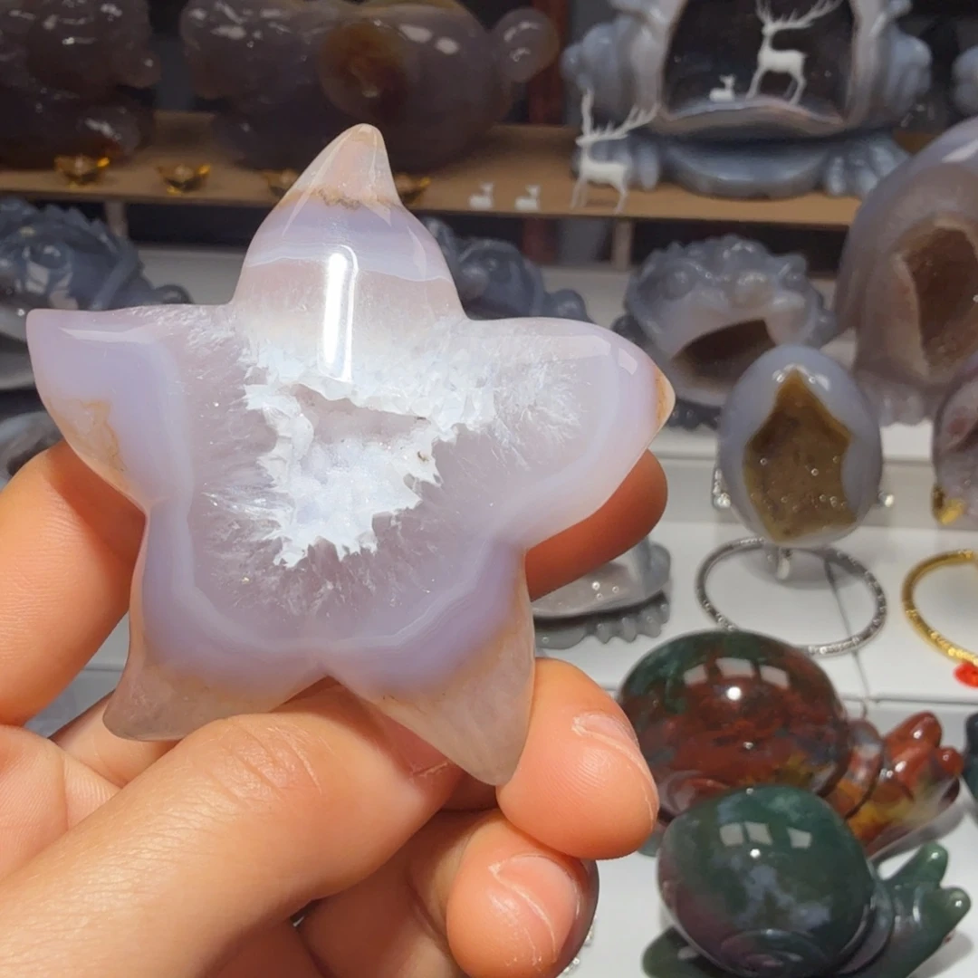 玛瑙/玉髓未镶嵌摆件