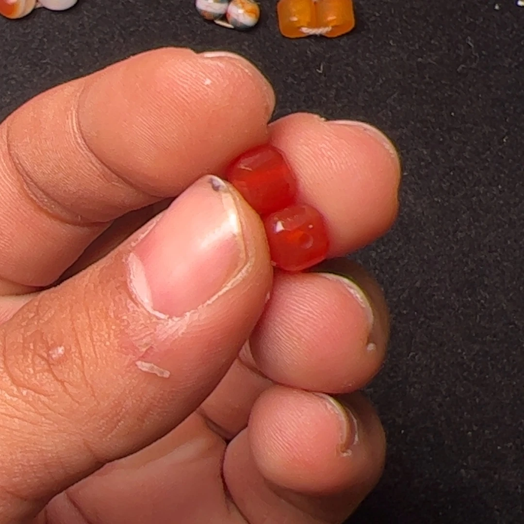 二***刀玛瑙/玉髓未镶嵌配饰