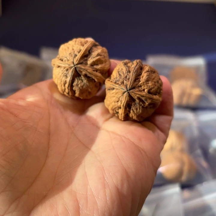 文玩核桃吊坠红河四棱