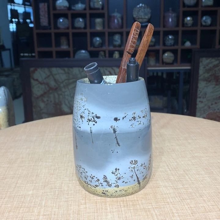 广西国画石摆件，观赏收藏