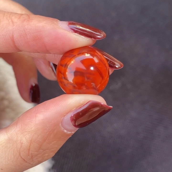 南红玛瑙未镶嵌手链16精品火焰