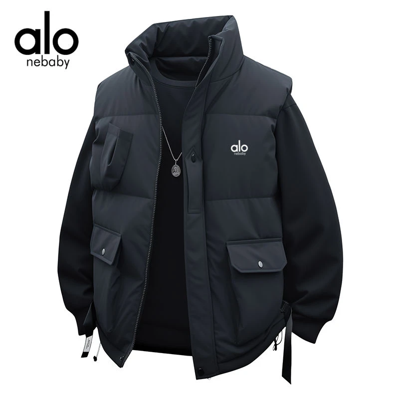 官方奥特莱斯高品质秋冬马甲男士透气运动马夹宽松型背心坎肩棉服