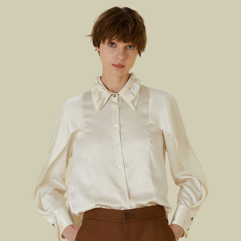 【尚雅】D63长袖衬衣5E4C34131