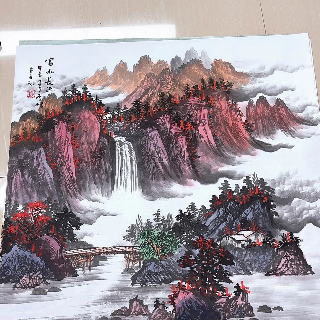 国画国画作品展，国画作品
