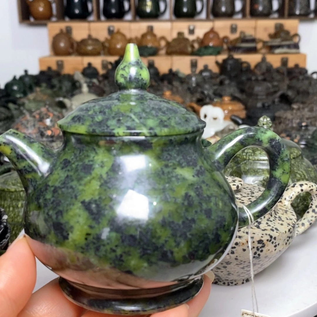 藏玉药王石潘壶230cc