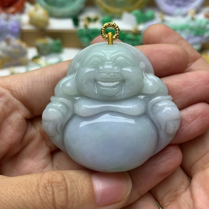 颈饰未镶嵌翡翠正翡翠