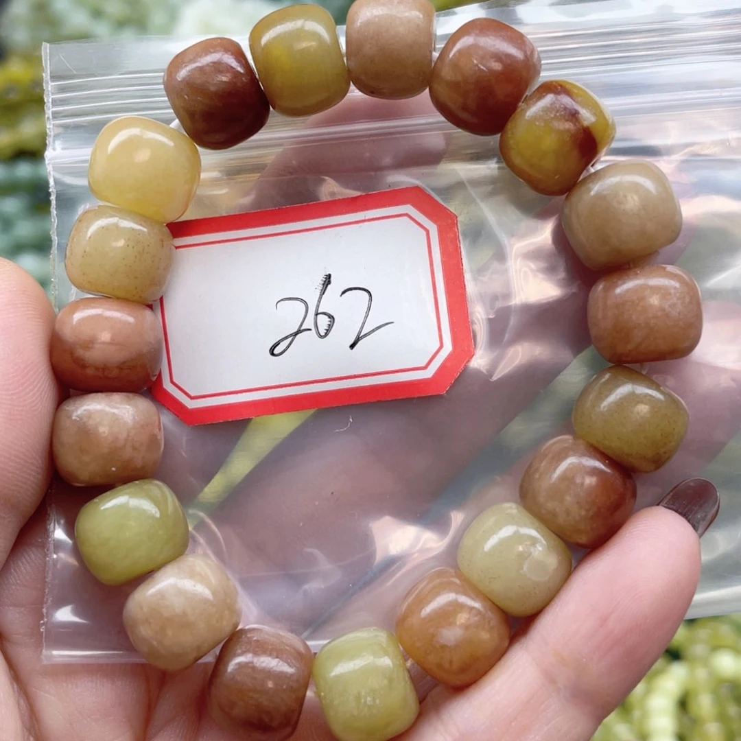 未镶嵌蛇纹石玉手串