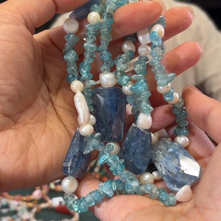 淡水珍珠颈饰未镶嵌珍珠