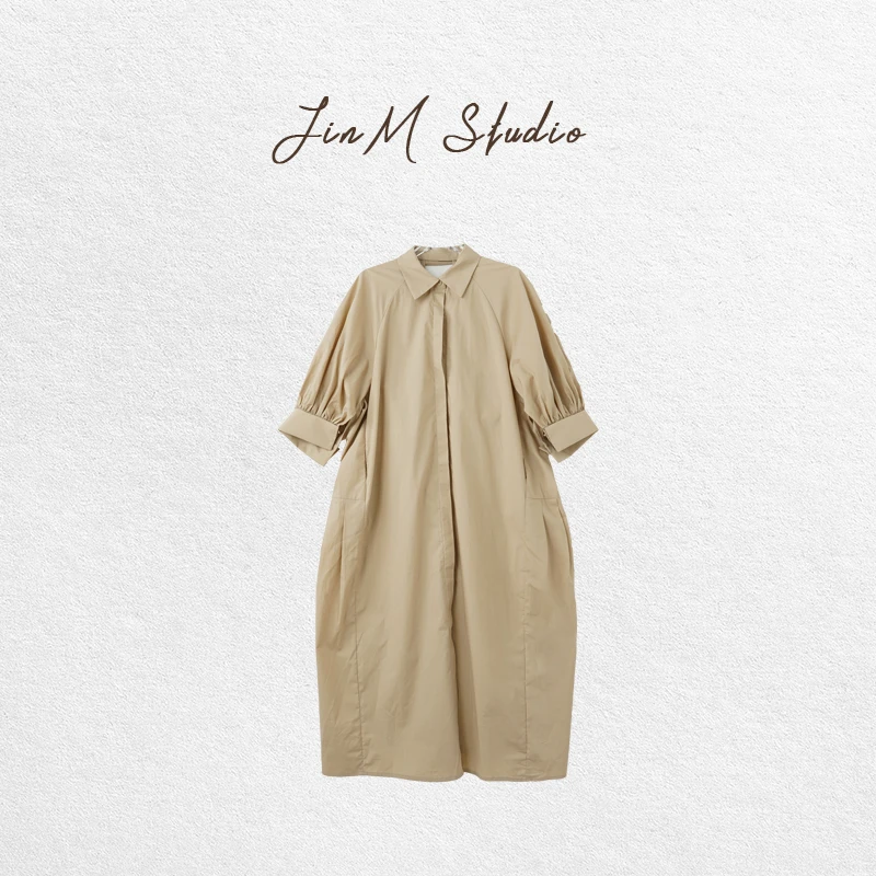 Jinmstudio【罗马假日】短袖衬衣风衣602501A1652